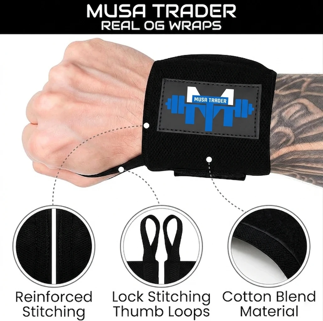Weightlifting Wrist Wraps - Image 3